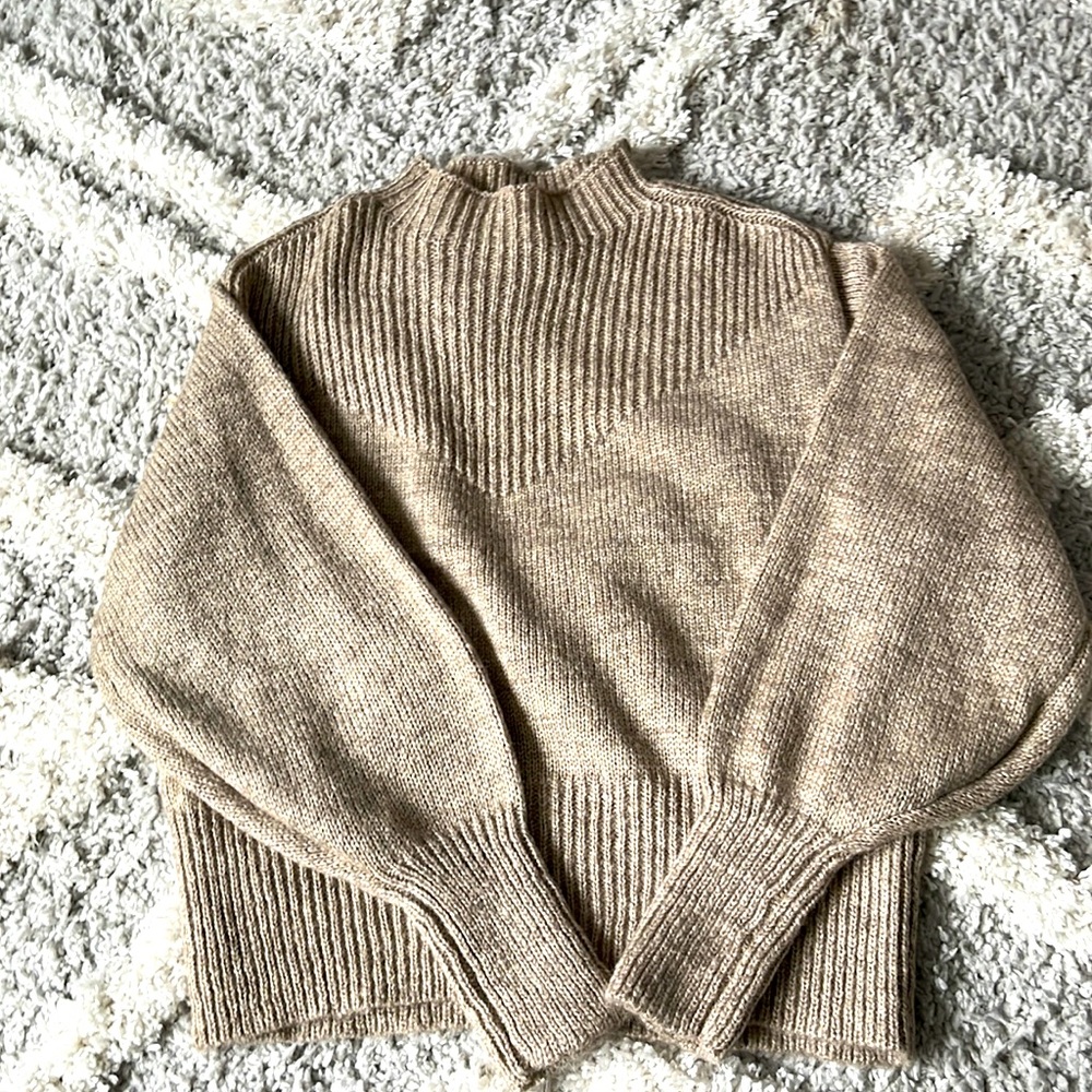 Tan sweater